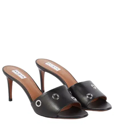 Alaïa Alaïa Oeillets embellished leather sandals | Thumbnail 1 Alaïa Alaïa Oeillets embellished leather sandals | Thumbnail 1