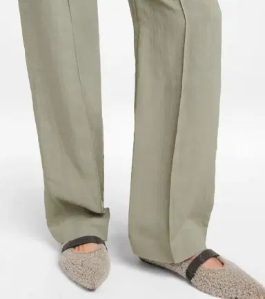 Brunello Cucinelli Straight twill pants | Thumbnail 4 Brunello Cucinelli Straight twill pants | Thumbnail 4