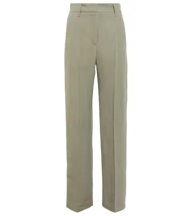 Brunello Cucinelli Straight twill pants | Thumbnail 1 Brunello Cucinelli Straight twill pants | Thumbnail 1
