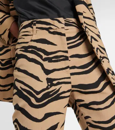 Stella McCartney Tiger-print wool-blend flared pants | Thumbnail 6 Stella McCartney Tiger-print wool-blend flared pants | Thumbnail 6