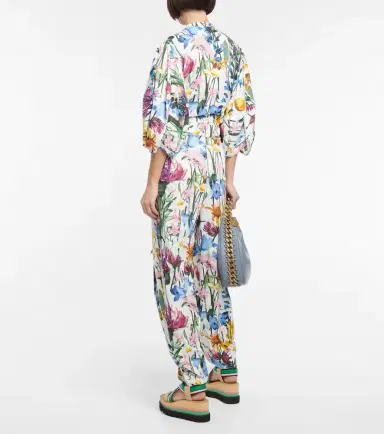 Stella McCartney V-neck floral jumpsuit | Thumbnail 2 Stella McCartney V-neck floral jumpsuit | Thumbnail 2