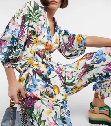 Stella McCartney V-neck floral jumpsuit | Thumbnail 3 Stella McCartney V-neck floral jumpsuit | Thumbnail 3