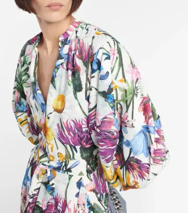 Stella McCartney V-neck floral jumpsuit | Thumbnail 4 Stella McCartney V-neck floral jumpsuit | Thumbnail 4