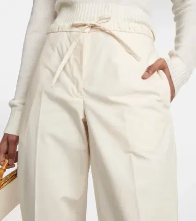 Jil Sander High-rise cotton pants | Thumbnail 3 Jil Sander High-rise cotton pants | Thumbnail 3