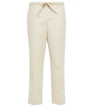 Jil Sander High-rise cotton pants | Thumbnail 1 Jil Sander High-rise cotton pants | Thumbnail 1