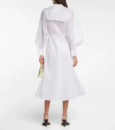 Jil Sander Cotton shirt dress | Thumbnail 2 Jil Sander Cotton shirt dress | Thumbnail 2