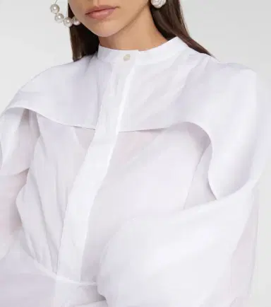 Jil Sander Cotton shirt dress | Thumbnail 3 Jil Sander Cotton shirt dress | Thumbnail 3