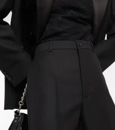 Balenciaga High-rise virgin wool pants | Thumbnail 4 Balenciaga High-rise virgin wool pants | Thumbnail 4