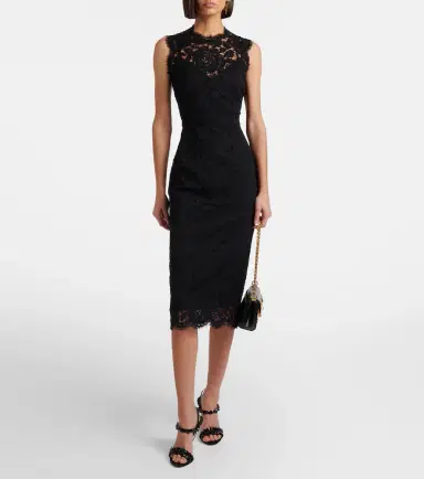 Dolce & Gabbana Lace midi dress | Thumbnail 3 Dolce & Gabbana Lace midi dress | Thumbnail 3