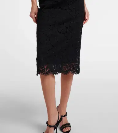 Dolce & Gabbana Lace midi dress | Thumbnail 4 Dolce & Gabbana Lace midi dress | Thumbnail 4
