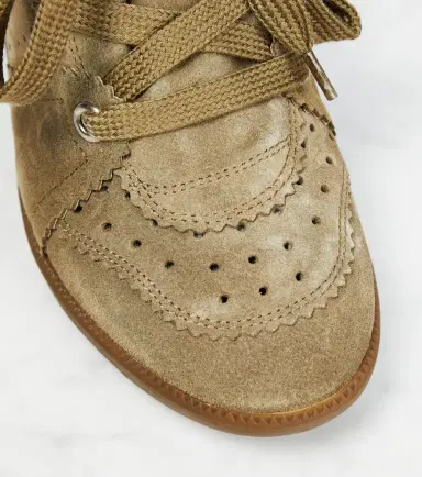 Isabel Marant Bobby suede wedge sneakers | Thumbnail 3 Isabel Marant Bobby suede wedge sneakers | Thumbnail 3