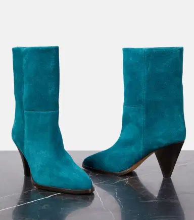 Isabel Marant Rouxa suede ankle boots | Thumbnail 3 Isabel Marant Rouxa suede ankle boots | Thumbnail 3