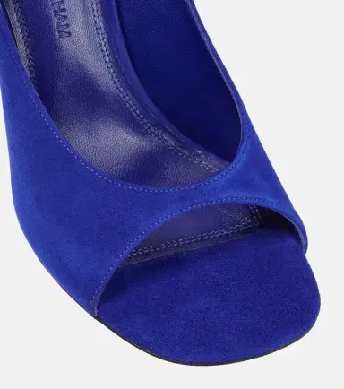 Victoria Beckham Suede slingback sandals | Thumbnail 6 Victoria Beckham Suede slingback sandals | Thumbnail 6