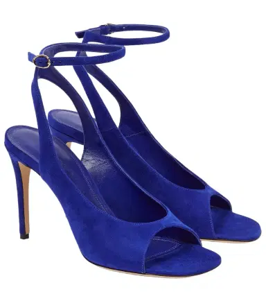 Victoria Beckham Suede slingback sandals | Thumbnail 1 Victoria Beckham Suede slingback sandals | Thumbnail 1