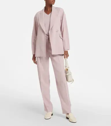 Joseph Wells belted wool-blend blazer | Thumbnail 2 Joseph Wells belted wool-blend blazer | Thumbnail 2