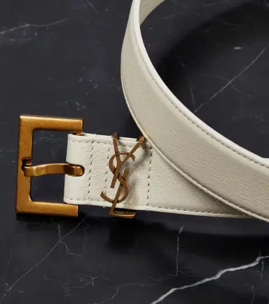 Saint Laurent Cassandre leather belt | Thumbnail 2 Saint Laurent Cassandre leather belt | Thumbnail 2