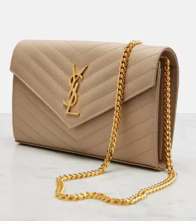 Saint Laurent Cassandre matelassé leather wallet on chain | Thumbnail 7 Saint Laurent Cassandre matelassé leather wallet on chain | Thumbnail 7