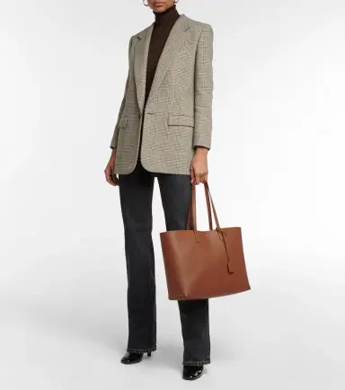Saint Laurent Shopping E/W leather tote bag | Thumbnail 6 Saint Laurent Shopping E/W leather tote bag | Thumbnail 6