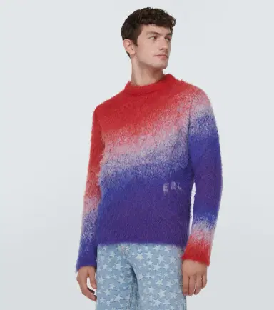 ERL Gradient mohair-blend sweater | Thumbnail 5 ERL Gradient mohair-blend sweater | Thumbnail 5