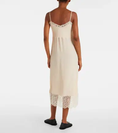 Simone Rocha Crêpe de chine slip dress | Thumbnail 5 Simone Rocha Crêpe de chine slip dress | Thumbnail 5