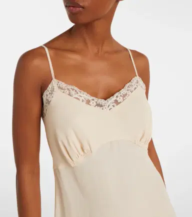 Simone Rocha Crêpe de chine slip dress | Thumbnail 6 Simone Rocha Crêpe de chine slip dress | Thumbnail 6