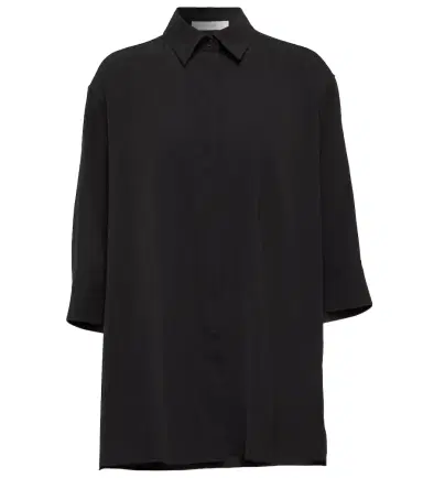 The Row Elada wool-blend shirt | Thumbnail 1 The Row Elada wool-blend shirt | Thumbnail 1