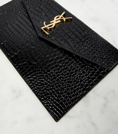Saint Laurent Uptown patent leather clutch | Thumbnail 4 Saint Laurent Uptown patent leather clutch | Thumbnail 4