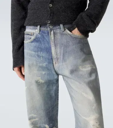 Our Legacy Third Cut trompe l'ail straight jeans | Thumbnail 4 Our Legacy Third Cut trompe l'ail straight jeans | Thumbnail 4