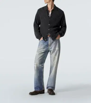 Our Legacy Third Cut trompe l'ail straight jeans | Thumbnail 5 Our Legacy Third Cut trompe l'ail straight jeans | Thumbnail 5