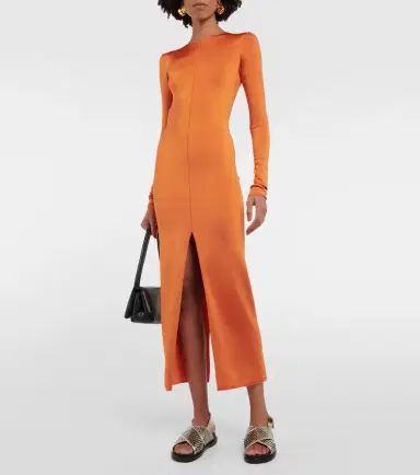 Marni Jersey midi dress | Thumbnail 3 Marni Jersey midi dress | Thumbnail 3