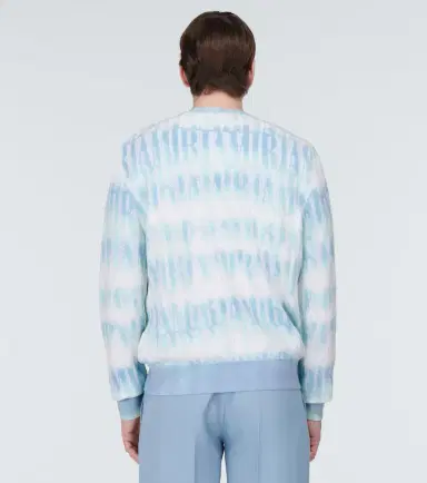 Amiri Logo cotton and cashmere-blend sweater | Thumbnail 3 Amiri Logo cotton and cashmere-blend sweater | Thumbnail 3