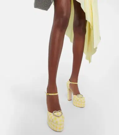 Malone Souliers Camille 130 embellished platform pumps | Thumbnail 5 Malone Souliers Camille 130 embellished platform pumps | Thumbnail 5