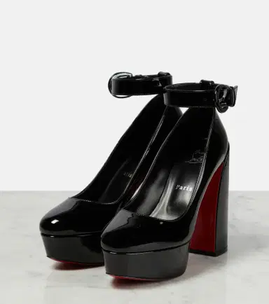 Christian Louboutin Movida Strap patent leather platform pumps | Thumbnail 2 Christian Louboutin Movida Strap patent leather platform pumps | Thumbnail 2