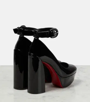 Christian Louboutin Movida Strap patent leather platform pumps | Thumbnail 4 Christian Louboutin Movida Strap patent leather platform pumps | Thumbnail 4