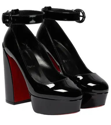 Christian Louboutin Movida Strap patent leather platform pumps | Thumbnail 1 Christian Louboutin Movida Strap patent leather platform pumps | Thumbnail 1