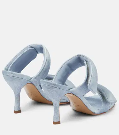 Gia Borghini Perni 03 Uni denim sandals | Thumbnail 4 Gia Borghini Perni 03 Uni denim sandals | Thumbnail 4
