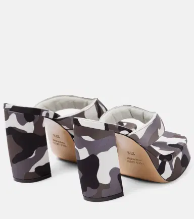Gia Borghini Gia 17 Uni camouflage platform thong sandals | Thumbnail 4 Gia Borghini Gia 17 Uni camouflage platform thong sandals | Thumbnail 4