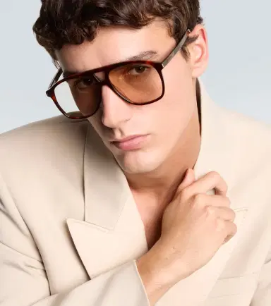 Saint Laurent SL 596 Dune aviator sunglasses | Thumbnail 4 Saint Laurent SL 596 Dune aviator sunglasses | Thumbnail 4