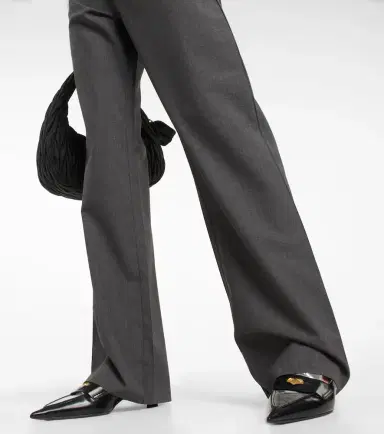 Miu Miu Mid-rise straight-leg wool pants | Thumbnail 6 Miu Miu Mid-rise straight-leg wool pants | Thumbnail 6