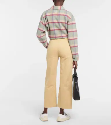 Frame High-rise cropped cargo pants | Thumbnail 2 Frame High-rise cropped cargo pants | Thumbnail 2