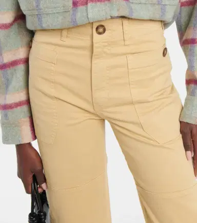 Frame High-rise cropped cargo pants | Thumbnail 5 Frame High-rise cropped cargo pants | Thumbnail 5