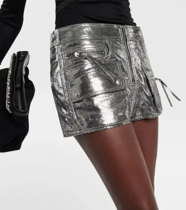 Isabel Marant Coria low-rise leather shorts | Thumbnail 5 Isabel Marant Coria low-rise leather shorts | Thumbnail 5