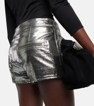 Isabel Marant Coria low-rise leather shorts | Thumbnail 6 Isabel Marant Coria low-rise leather shorts | Thumbnail 6