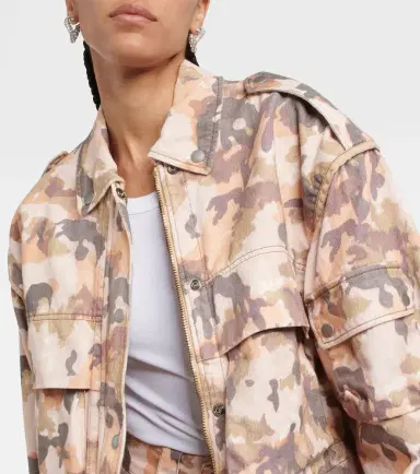 Isabel Marant Elize printed cotton jacket | Thumbnail 4 Isabel Marant Elize printed cotton jacket | Thumbnail 4