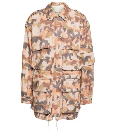Isabel Marant Elize printed cotton jacket | Thumbnail 1 Isabel Marant Elize printed cotton jacket | Thumbnail 1