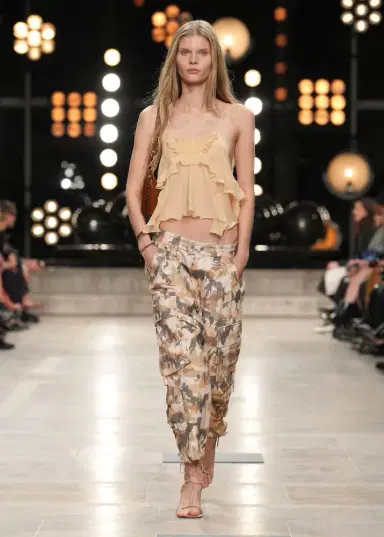 Isabel Marant Helore printed cotton cargo pants | Thumbnail 2 Isabel Marant Helore printed cotton cargo pants | Thumbnail 2