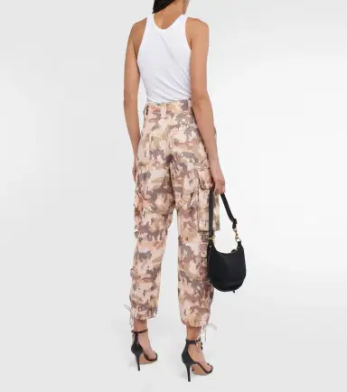 Isabel Marant Helore printed cotton cargo pants | Thumbnail 3 Isabel Marant Helore printed cotton cargo pants | Thumbnail 3