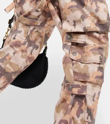 Isabel Marant Helore printed cotton cargo pants | Thumbnail 4 Isabel Marant Helore printed cotton cargo pants | Thumbnail 4