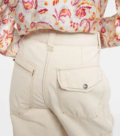 Isabel Marant Paciane wide-leg cargo jeans | Thumbnail 4 Isabel Marant Paciane wide-leg cargo jeans | Thumbnail 4