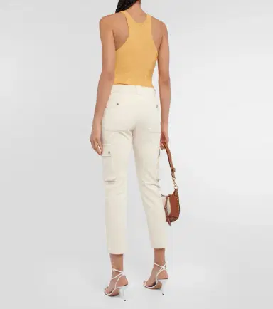 Isabel Marant Evalia tapered cotton cargo pants | Thumbnail 2 Isabel Marant Evalia tapered cotton cargo pants | Thumbnail 2